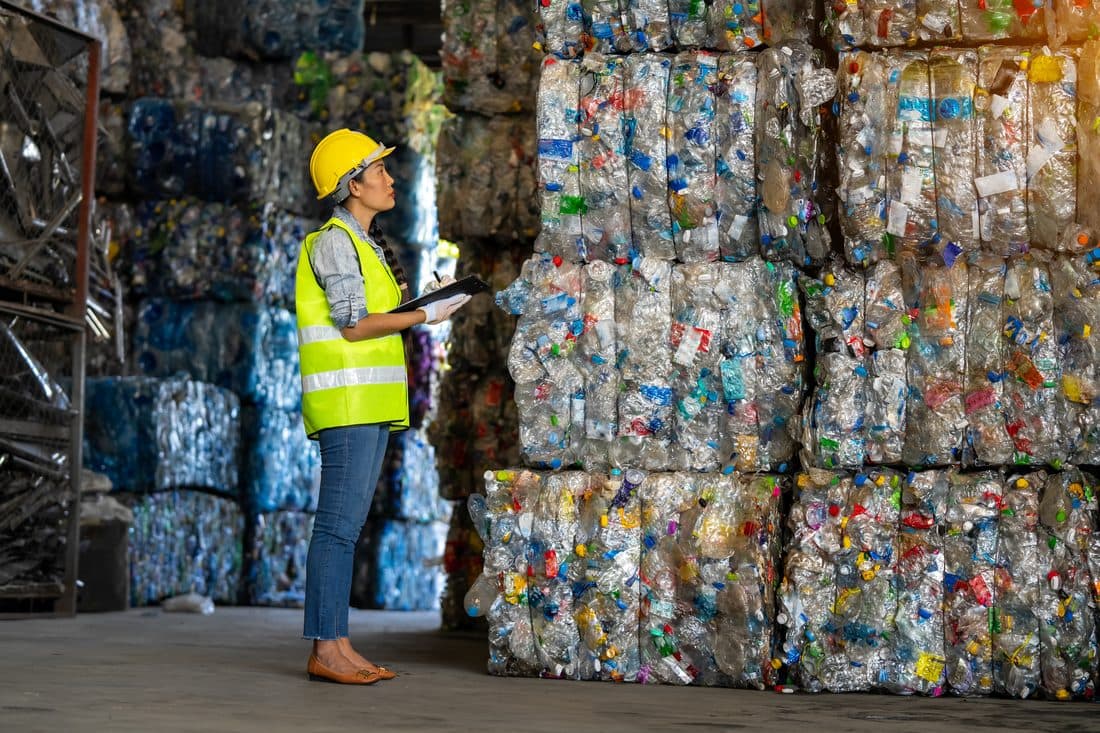 Zero-landfill material recovery operation with sorted streams